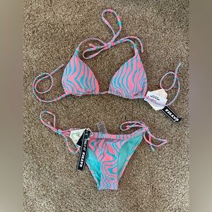 Tillys Neon Bikini Set